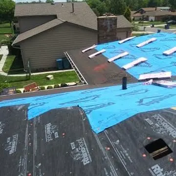 Drone View — Synthetic Underlayment