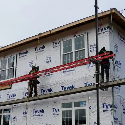 Tyvek HomeWrap Install